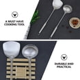 thumbnail image 2 of Juego de espátula y cucharón de acero inoxidable, utensilios de cocina, espátula, 1 Juego, 2 of 6
