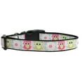 thumbnail image 3 of Pet Dog  Cat Nylon Collar or Leash, "Sweet As Sugar Owls", 3 of 3