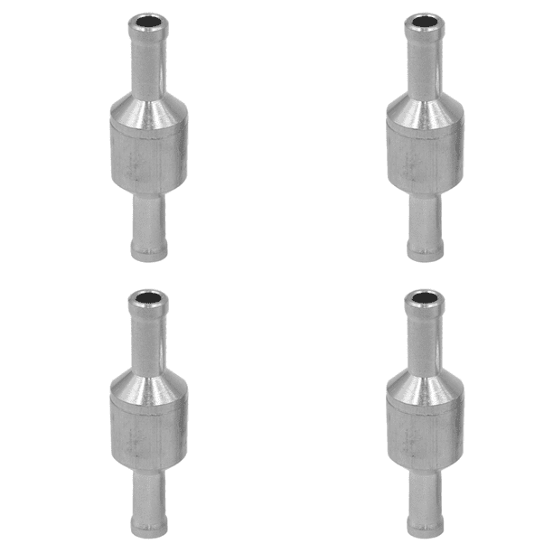 Válvula de Retención Cgtredaw Aleación de Aluminio Unidireccional Universal para Automóvil 6 mm