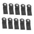 thumbnail image 1 of 10 Pcs Oscillating Saw Blade 34mm 40mm Cut Depth Multitool Blade with Starlock Interface, 1 of 3