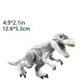 thumbnail image 2 of Dilophosaurus Hybrid Tyrannosaurus Pterosaur Tyrannosaurus Rex Velociraptor Velociraptor Dinosaur Building Blocks Jurassic Assembled Educational Toy, 2 of 4