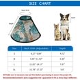 thumbnail image 3 of Sea Turtle Soft Cat Dog Recovery Collar Adjustable Cat Cone Wound Healing Protective After Surgery for Cats, 3 of 7