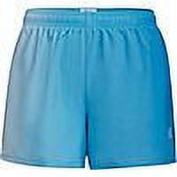 Adidas girls Elastic Waistband Ombre Woven 22 Shorts, Blue Rush, Large US