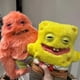 thumbnail image 3 of Muñecos de peluche originales de Bob Esponja, con dientes feos y divertidos, para decorar mochilas, regalo de cumpleaños., 3 of 6