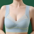 thumbnail image 3 of tssuouriy Everyday Bras For Women No Back Fat Wire Free And Posture Correcting Posture Correcting Bra light blue 6XL, 3 of 6