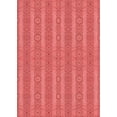 thumbnail image 1 of Ahgly Company Machine Washable Indoor Rectangle Transitional Red Area Rugs, 2' x 5', 1 of 7