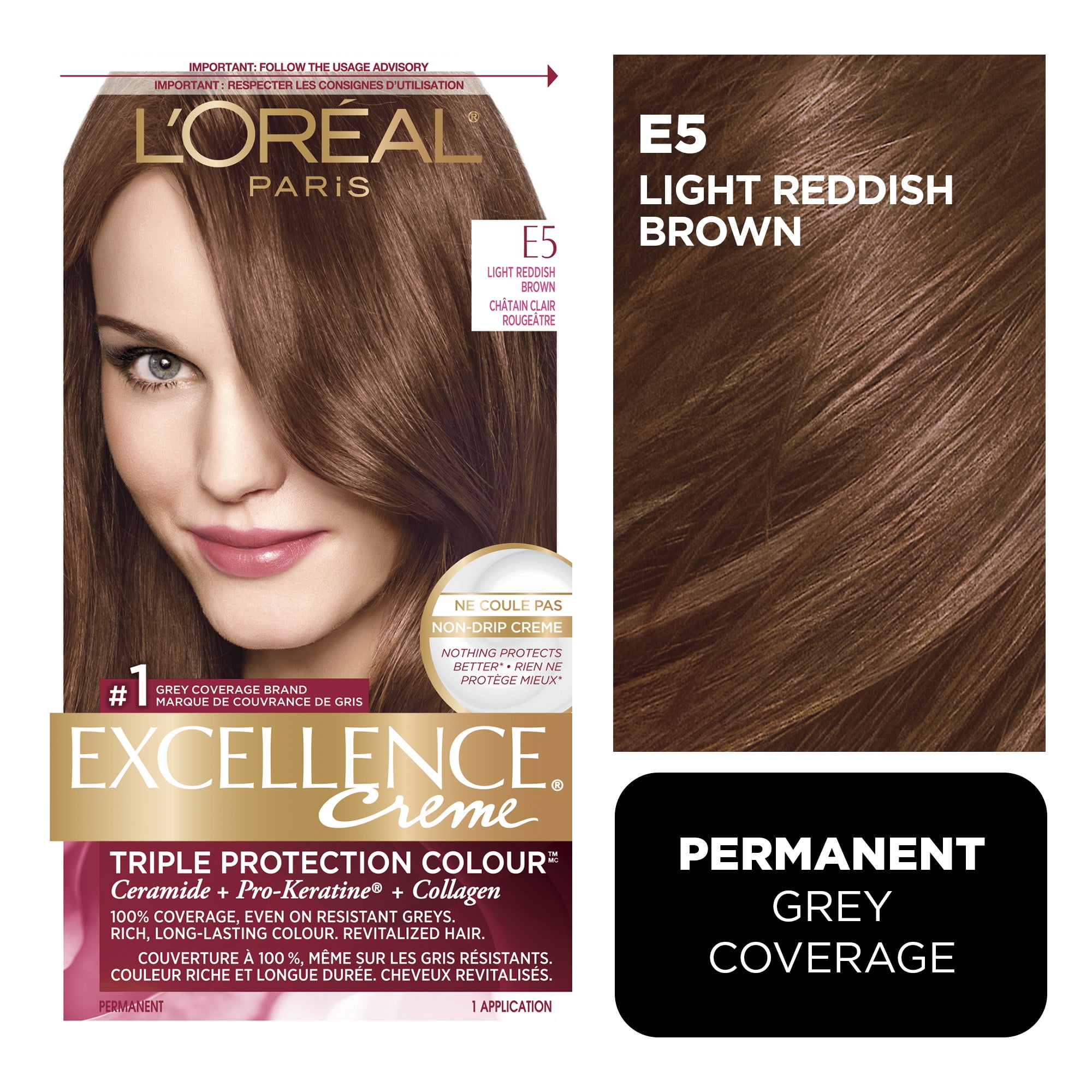 L'Oréal Paris Permanent Hair Colour Excellence Crème, 1 EA, 1 Pack