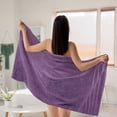 thumbnail image 5 of Utopia Towels 4 Pack Premium Extra Large Bath Towels Set, 30 x 60 Inches 100% Ring Spun Cotton, Lightweight and Highly Absorbent Quick Drying Towels, Perfect for Daily Use Plum, 5 of 8