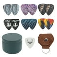thumbnail image 1 of Celluloid Guitar Picks,13 Pcs Guitar Picks Guitar Picks Box Guitar Plectrums Smart Functionality, 1 of 8