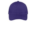 thumbnail image 5 of Port Authority Adult Unisex Regular Plain Cap Purple One Size Fits All, 5 of 6