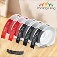 thumbnail image 1 of 5PK Dymo 3D Label Tape 9mm Embossing Tapes Candy Colors Printer Ribbon work for Dymo 12965 Labeler B90 Adhesive Sticker Printer 5 Label 09, 1 of 6