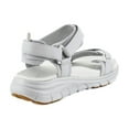 thumbnail image 5 of Vionic Walk Max Wanderer Women's Sandals Vapor Grey Leather & Mesh Size 5 M, 5 of 8
