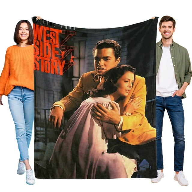 West Side Story anti-pilling, suave, ligera, esponjosa y acogedora de lujo para hogar y cocina – Perfecta para niños y adultos,110X70cm