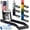 American Flag, variant on Mckay 16 Oz. Metal Can Crusher, Heavy-Duty Wall-Mounted Smasher for Aluminum Seltzer, Soda, Beer Cans and Bottles for Recycling for Memorial Day - Grey