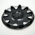 thumbnail image 3 of TuningPros WSC-523B15 Set of 4 Matte Black Hubcaps 15" - Hub Caps Wheel Skin Cover 15 inches 4 Pcs Set, 3 of 4