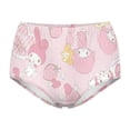 thumbnail image 4 of Kuromi And My Melody Girls' Breathable Underwear Comfort Panties Briefs, 4 of 7