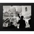 thumbnail image 1 of Uicker, Ralf 14x12 Black Modern Framed Museum Art Print Titled - Venezia San Marco Musicians, 1 of 4