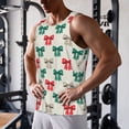 thumbnail image 5 of Salouo Retro bows for Men's Tank Tops,Sleeveless Muscle Shirts for Men Quick Dry Workout Tank Top Gym Muscle Tee Fitness Bodybuilding Sleeveless T Shirt-4X-Large, 5 of 7