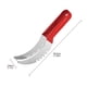 thumbnail image 4 of Cortador Sandía Inoxidable Con Antideslizante Divisor Frutas () Rojo, 4 of 4