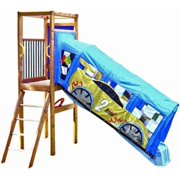 Fantaslides Swing Set Vroom 8 ft. Slide Cover - Shade for Play Set Slide | Playground Slide Cover | Slide Cover Only | Swingset Accessory for Backyard Playsets