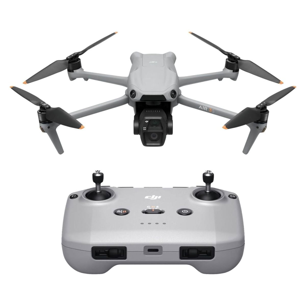 DJI Air3s Professional HD dual-camera aerial drone with omni