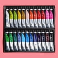 thumbnail image 4 of Milue 12/24 Colors Professional Acrylic Paint 20ml Drawing Painting Pigment Hand-paint, 4 of 19
