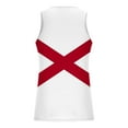 thumbnail image 4 of Njoeus USA State Flag Print Men's Tank Tops Summer Beach Sleeveless Cool Graphic Tees Shirts for Men Casual Gym Workout T-Shirt Athletic Muscle Tee Mens Shirts S-4XL (Alabama), 4 of 4