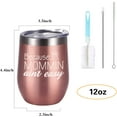 thumbnail image 6 of Mom Tumbler Birthday Gift for Mom, Funny Mom Gifts from Daughters Sons for Sister Friends Mother''s Day Christmas Xmas Gift, 12 Oz Stainless Steel Insulated Wine Tumbler, 6 of 6