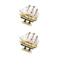 thumbnail image 3 of Ounissouiy Barco Adornos Recipiente Manualidades Náutico Figurita de Modelo color mezclado 2piezas Ounissouiy CBP056763, 3 of 5