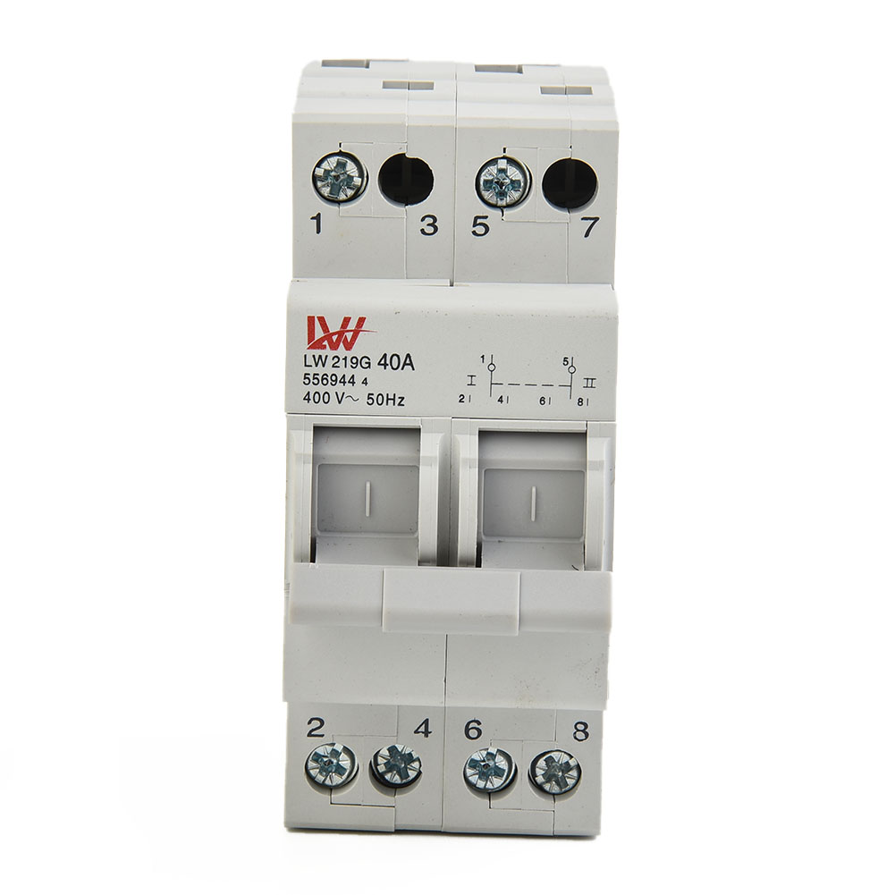 Goodhd 2P 63A MTS Dual Power Manual Transfer Isolation Switch Latching