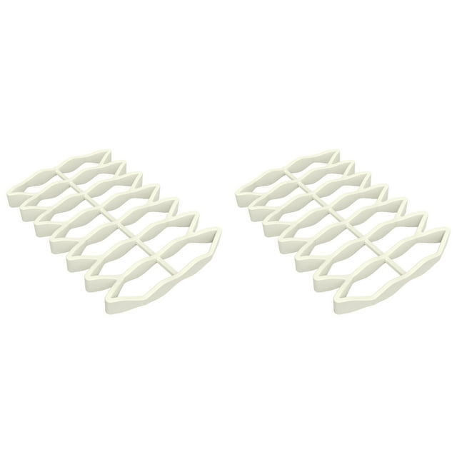 2PCS Turkey Cooking Pan Oven Roast Rack – Silicone Roasting Rack | Cooking Rack | Roasting Rack | Kitchen Cooking Rack for Baking & Roasting | Nonstick Roasting Pan Accessory Home Decor