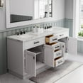thumbnail image 4 of Water Creation Hartford 72" Double Sink Bath Vanity with Mirror in White, 4 of 6