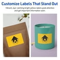 thumbnail image 4 of Avery Printable Rectangle Labels, Bright Yellow, 1.5" x 3.75", 200ct, 4 of 11