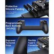 EasySMX M20 Type-C Mobile Gaming Controller for Android/iOS with RoSync™ Rotating Buttons, 1000Hz Hall Effect Sticks, Full Mechanical, Dual-Mode Triggers,up to 8.5