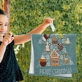 thumbnail image 6 of Merry Christmas Tree Hand Towels, Ginger Bread Kitchen Towel Ultra Soft and Absorbent,Decorative Fingertip Face Towel for Bathroom Hotel, 2 PCS, 28.3"x 14.4", 6 of 6