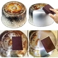 thumbnail image 4 of 10Pcs Emery Cleaning Sponge, Vacemry Emery Cleaning Sponge Rust Remover, Powerful Decontamination Tool For Kitchen Pots, Versatile Household Cleaning Gadget For Pots Pans Sink Stove Top Counter, 4 of 8