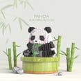 thumbnail image 2 of Creative DIY Assemable Animal Cute MINI Chinese Style Animal Panda Building Block Educational Boy Toys For Children Model Bricks, 2 of 28