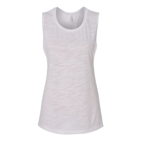 BELLA + CANVAS Women's Flowy Scoop Muscle Tank