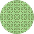thumbnail image 1 of Ahgly Company Indoor Round Patterned Green Onion Green Area Rugs, 3' Round, 1 of 6