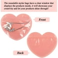 thumbnail image 5 of 100pcs Small Bags for Small Business, 3.5x5 inch Heart-Shaped Jewelry Bags Clear Mylar Ziplock Baggies Cute Packaging Supplies for Bracelets Sample, 5 of 14