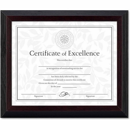 DAX Solid Wood Award/Certificate Frame, 8