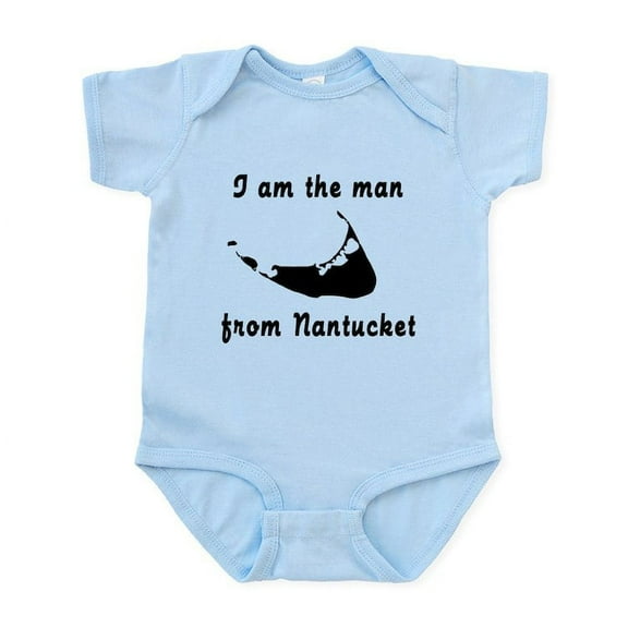 CafePress - Man From Nantucket Body Suit - Baby Light Bodysuit, Size Newborn - 24 Months