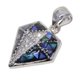 thumbnail image 1 of Colgante de collar ajustable con de de moda de 1 pieza para joyas, cuelgue estos colgantes para terminar su de joyería de Azul plateado, 1 of 9