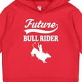 thumbnail image 3 of Inktastic Future Bull Rider Rodeo Riding Toddler Hoodie, 3 of 4