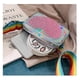 thumbnail image 1 of Niños Niñas Crossbody Monedero Amor Forma de corazón Arco iris Correa para el hombro Bolsos Pequeña princesa Hombro ZefeiWu 8390606186447, 1 of 1