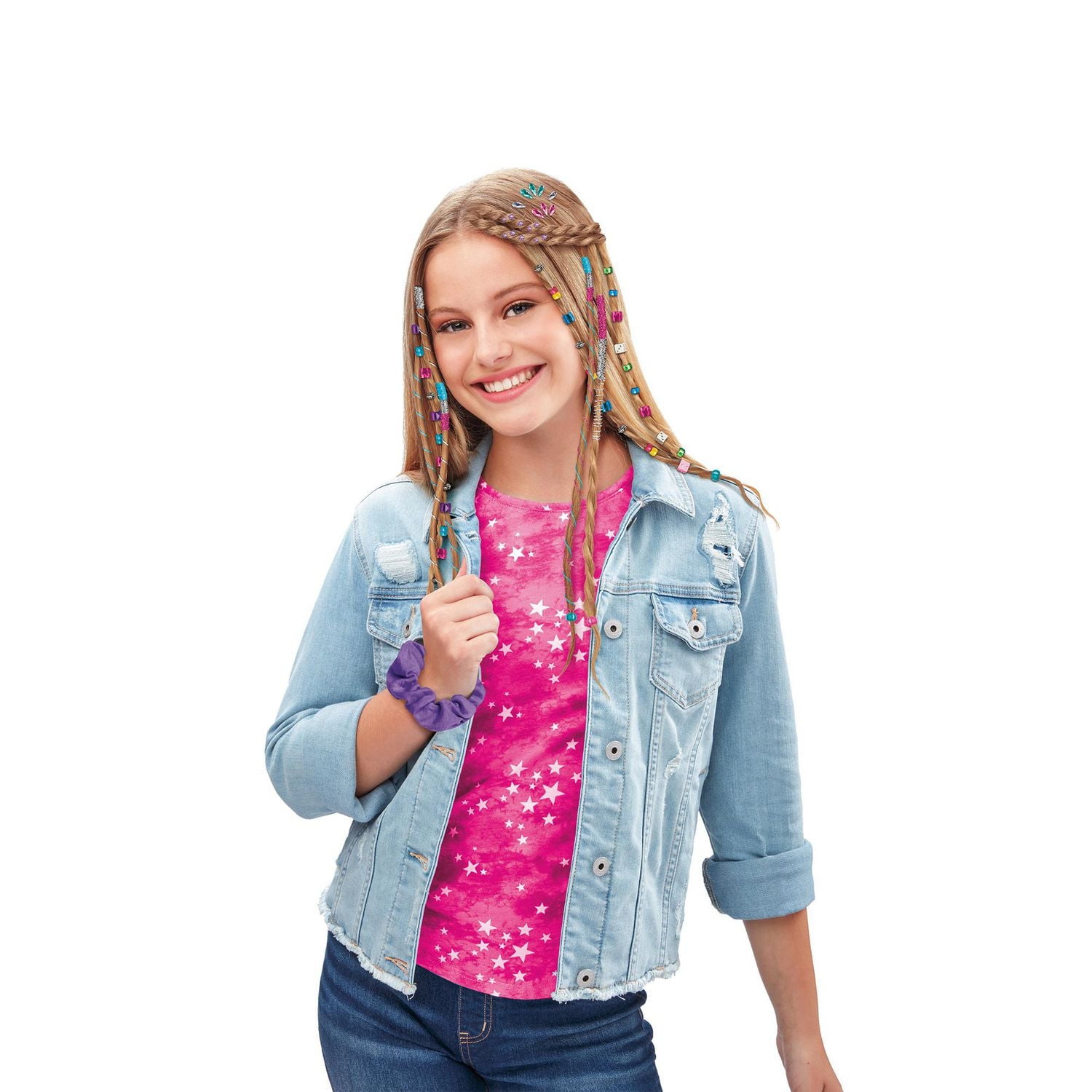 Cra-Z-Art Be Inspired 3-in-1 Deluxe Braid, Bead & Twist Hair Designer Salon, Hair Crafts, 8+. Great Gift for any occasion.