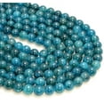 thumbnail image 4 of Genuine Apatite Gemstone Green Blue Grade AAA Round 4mm 5mm 6mm 8mm Loose Beads 15.5 Inch, 4 of 4