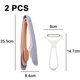 thumbnail image 2 of Sistema de la cocina para el nuevo apartamento casero, cuchillo de pelar del acero inoxidable del clip plástico de la comida 3 en 1, 2 of 5