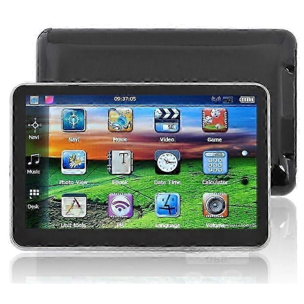 5'Inch Touch Screen Vehicle GPS 256MB 8GB Car GPS Navigation Bundle Latest Free Map