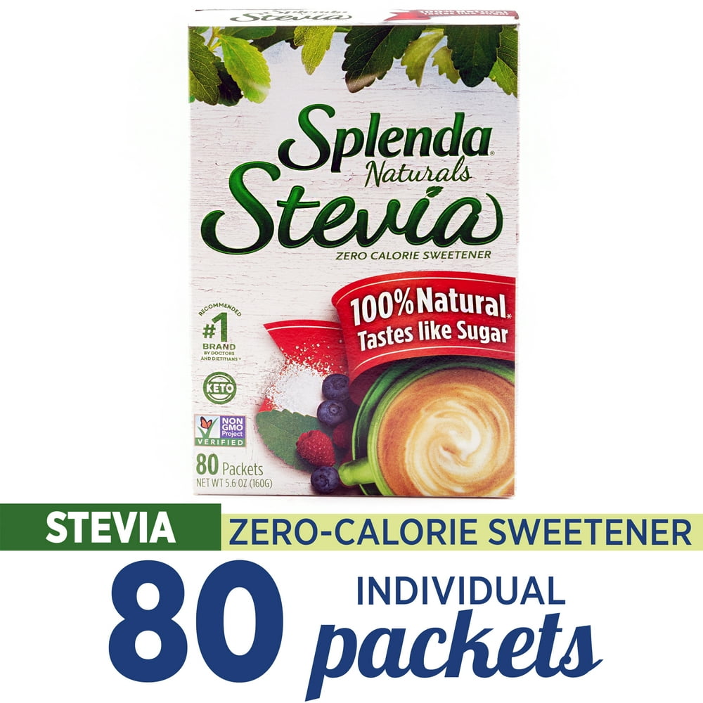 Splenda Naturals Stevia, Zero Calorie Sweetener, 5.6 oz, 80 Count